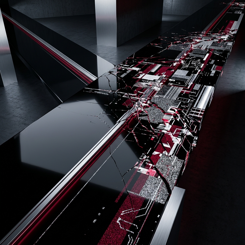 Technical visualization of architectural fragility and the fallacy of the singular landing page.