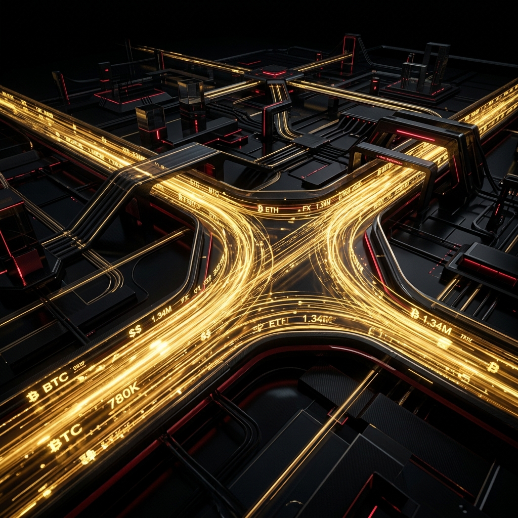Visualización cinematográfica del impacto comercial de la precisión de milisegundos en el comercio de lujo.